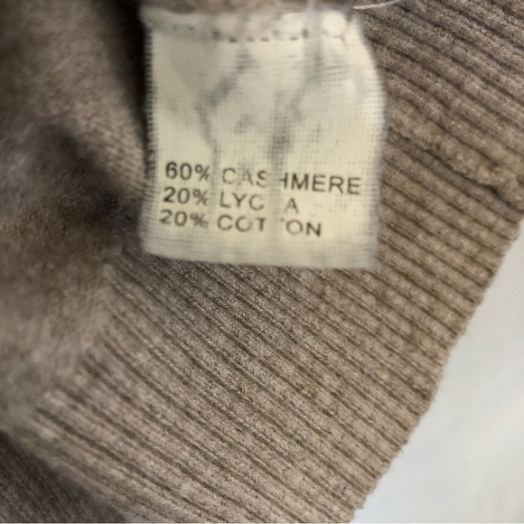 Xmyiteli Women's Cream Knit  Cardigan Cashmere Blend Button Down Casual Size S/M - Picture 10 of 12